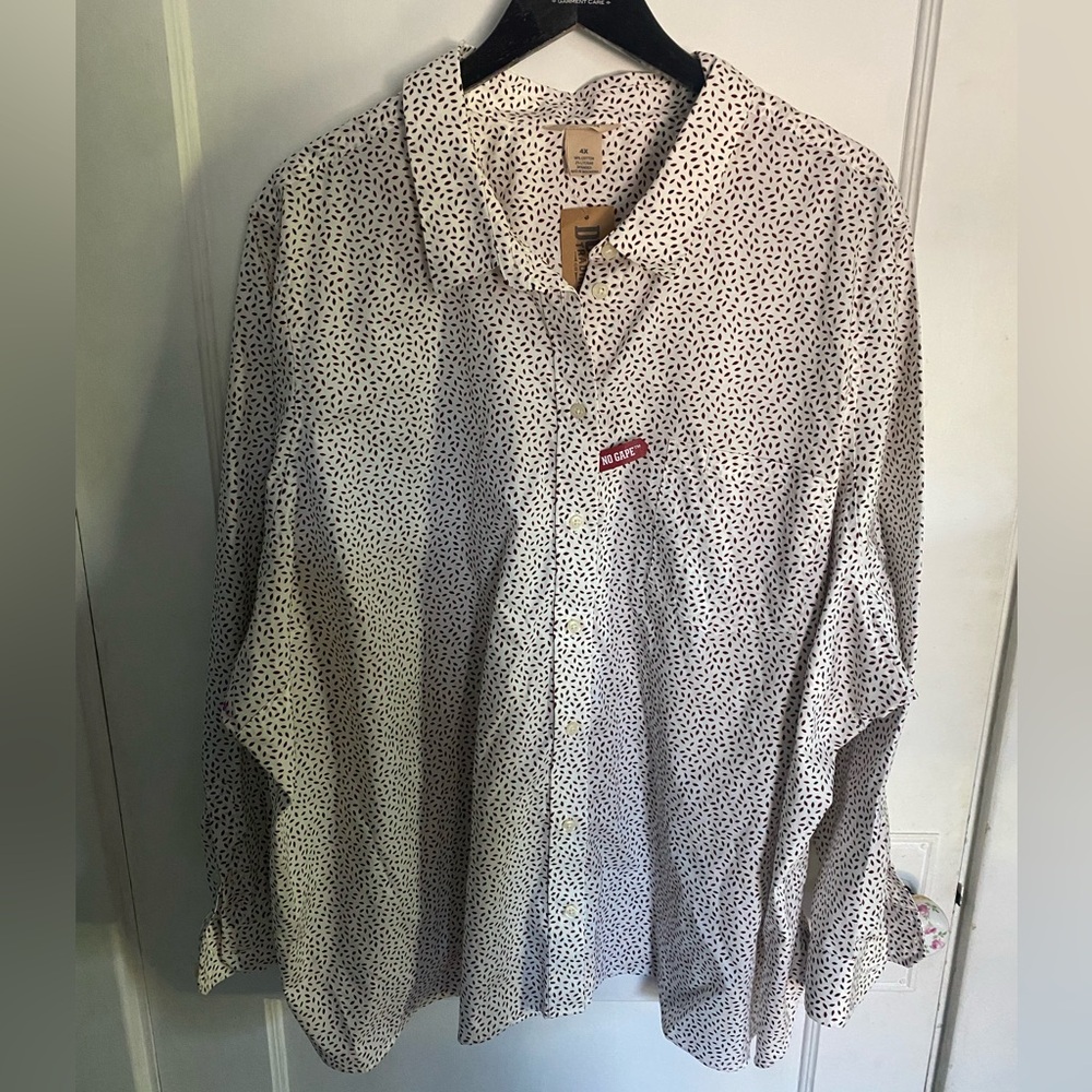 NWT Sz 4x Duluth Trading Button Down